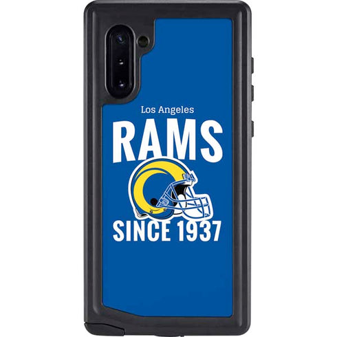 NFL Los Angeles Rams Helmet Galaxy Cases