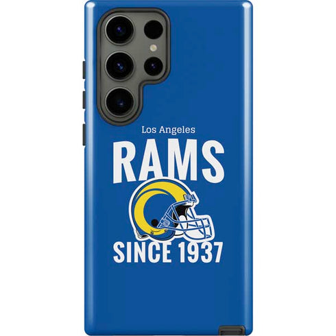 NFL Los Angeles Rams Helmet Galaxy S23 Ultra Pro Case