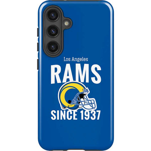 NFL Los Angeles Rams Helmet Galaxy S25 Impact Case