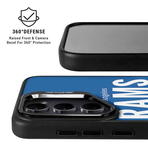 NFL Los Angeles Rams Helmet Galaxy S25 Kickstand Case
