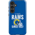 NFL Los Angeles Rams Helmet Galaxy S25 Plus Impact Case