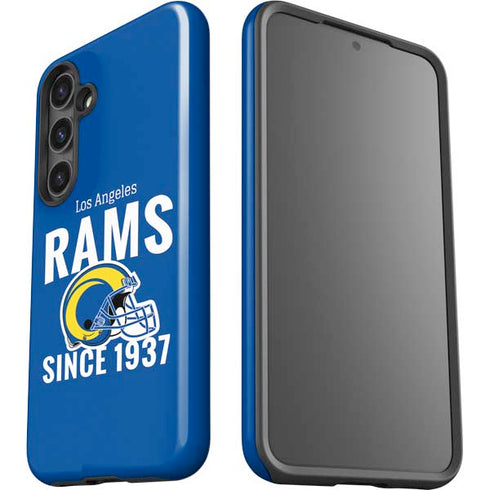 NFL Los Angeles Rams Helmet Galaxy S25 Plus Impact Case