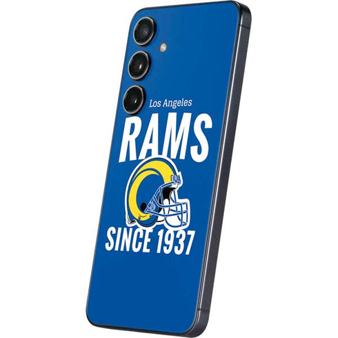 NFL Los Angeles Rams Helmet Galaxy S25 Skin