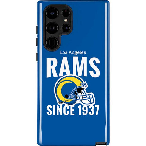 NFL Los Angeles Rams Helmet Galaxy Cases
