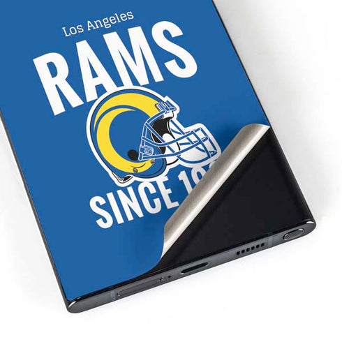 NFL Los Angeles Rams Helmet Galaxy S25 Ultra Skin