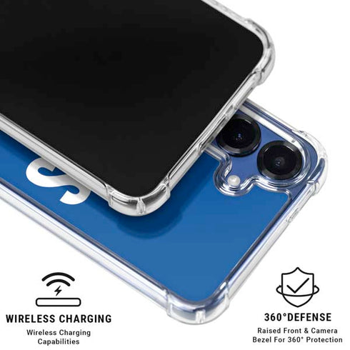 NFL Los Angeles Rams Helmet Galaxy S25 Clear Case