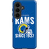 NFL Los Angeles Rams Helmet Galaxy S26 Plus Impact Case