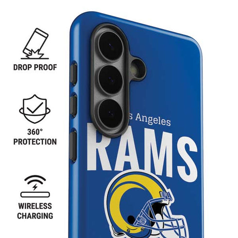 NFL Los Angeles Rams Helmet Galaxy S26 Plus Impact Case