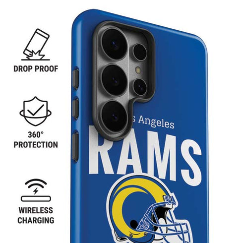 NFL Los Angeles Rams Helmet Galaxy S26 Ultra Impact Case