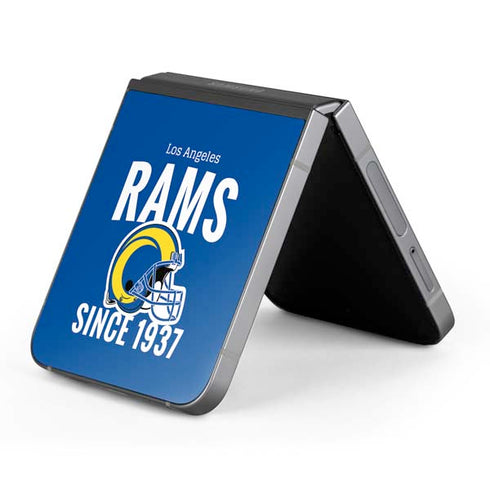 NFL Los Angeles Rams Helmet Galaxy Z Flip6 Skin