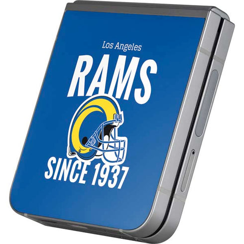 NFL Los Angeles Rams Helmet Galaxy Z Flip6 Skin