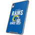 NFL Los Angeles Rams Helmet iPad 11th Gen (2025) Clear Case