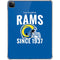 NFL Los Angeles Rams Helmet iPad Pro 11in (2024) Clear Case