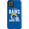 NFL Los Angeles Rams Helmet iPhone Cases