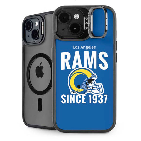 NFL Los Angeles Rams Helmet iPhone 14 Plus Kickstand Case