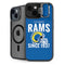 NFL Los Angeles Rams Helmet iPhone 14 Plus Kickstand Case