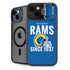 NFL Los Angeles Rams Helmet iPhone 14 Plus Kickstand Case