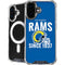 NFL Los Angeles Rams Helmet iPhone 16 MagSafe Case
