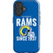 NFL Los Angeles Rams Helmet iPhone 16 Plus Impact Case
