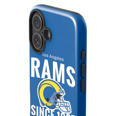 NFL Los Angeles Rams Helmet iPhone 16 Plus Impact Case