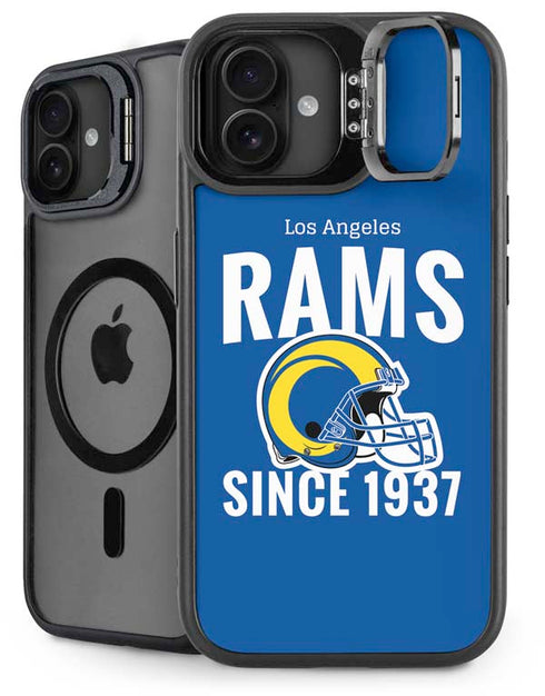 NFL Los Angeles Rams Helmet iPhone 16 Plus Kickstand Case
