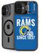 NFL Los Angeles Rams Helmet iPhone 16 Plus Kickstand Case