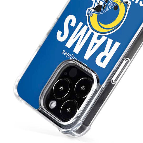 NFL Los Angeles Rams Helmet iPhone 16 Pro MagSafe Case