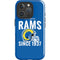 NFL Los Angeles Rams Helmet iPhone 16 Pro Max Impact Case