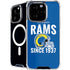 NFL Los Angeles Rams Helmet iPhone 16 Pro Max MagSafe Case