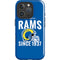 NFL Los Angeles Rams Helmet iPhone 16 Pro Max Magsafe Impact Case