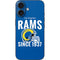 NFL Los Angeles Rams Helmet iPhone 16 Skin