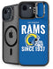 NFL Los Angeles Rams Helmet iPhone 16e Kickstand Case