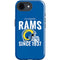 NFL Los Angeles Rams Helmet iPhone 16e Impact Case