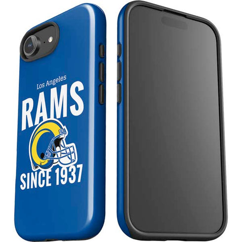 NFL Los Angeles Rams Helmet iPhone 16e Impact Case