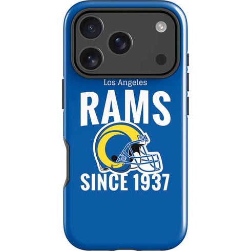 NFL Los Angeles Rams Helmet iPhone 18 Pro Max Impact Case