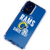 NFL Los Angeles Rams Helmet Moto G 5G (2024) Clear Case