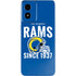 NFL Los Angeles Rams Helmet Moto G Play 4G (2024) Skin