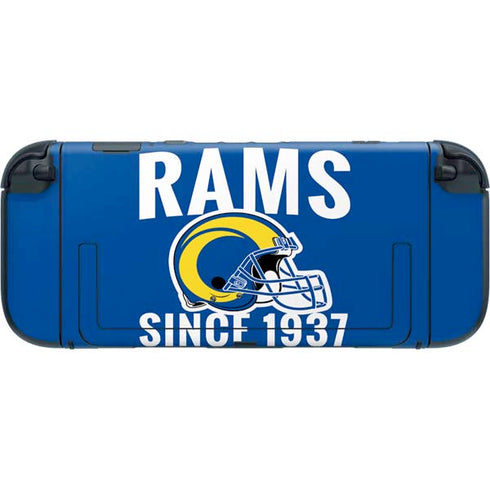 NFL Los Angeles Rams Helmet Nintendo Switch 2 (2025) with Joy-Con Skin