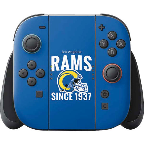 NFL Los Angeles Rams Helmet Nintendo Switch 2 (2025) Joy-Con Controller Skin