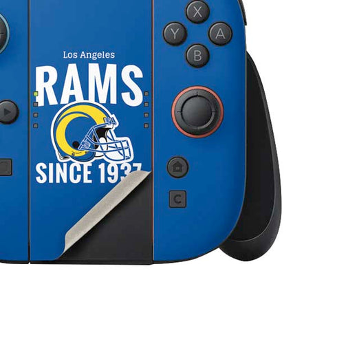 NFL Los Angeles Rams Helmet Nintendo Switch 2 (2025) Joy-Con Controller Skin