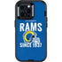 NFL Los Angeles Rams Helmet Otterbox Defender iPhone Skin
