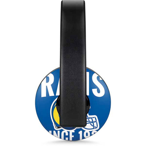 NFL Los Angeles Rams Helmet PlayStation 4 Gold Wireless Headset Skin