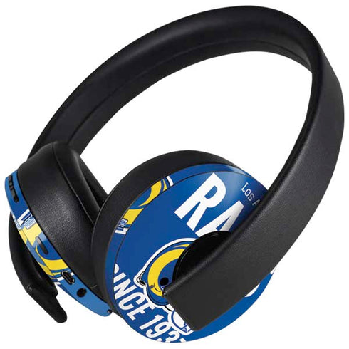 NFL Los Angeles Rams Helmet PlayStation 4 Gold Wireless Headset Skin