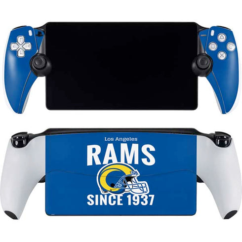 NFL Los Angeles Rams Helmet PlayStation Portal Remote Player Skin