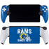 NFL Los Angeles Rams Helmet PlayStation Portal Remote Player Skin
