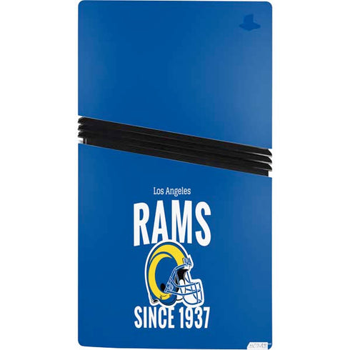 NFL Los Angeles Rams Helmet PS5 Pro Bundle Skin