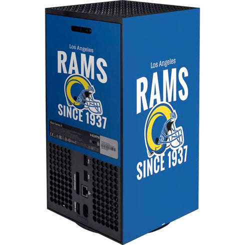 NFL Los Angeles Rams Helmet Xbox Series X Bundle Skin