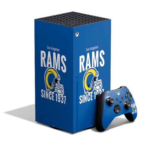 NFL Los Angeles Rams Helmet XBox Series X Digital Edition Bundle Skin