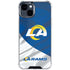 NFL Los Angeles Rams iPhone 15 Clear Case