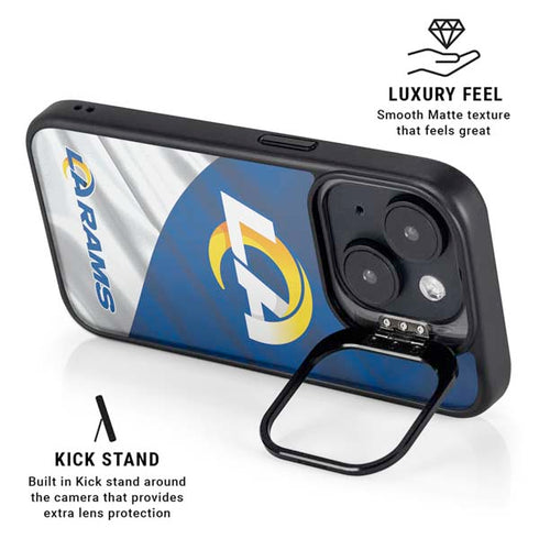 NFL Los Angeles Rams iPhone 15 Plus Kickstand Case